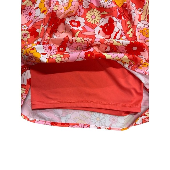 Avia Running Shorts Pink Floral Print Women's Size XXL‎ (20) W/biker Shorts - Picture 5 of 9